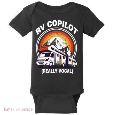 RV Copilot Baby Bodysuit