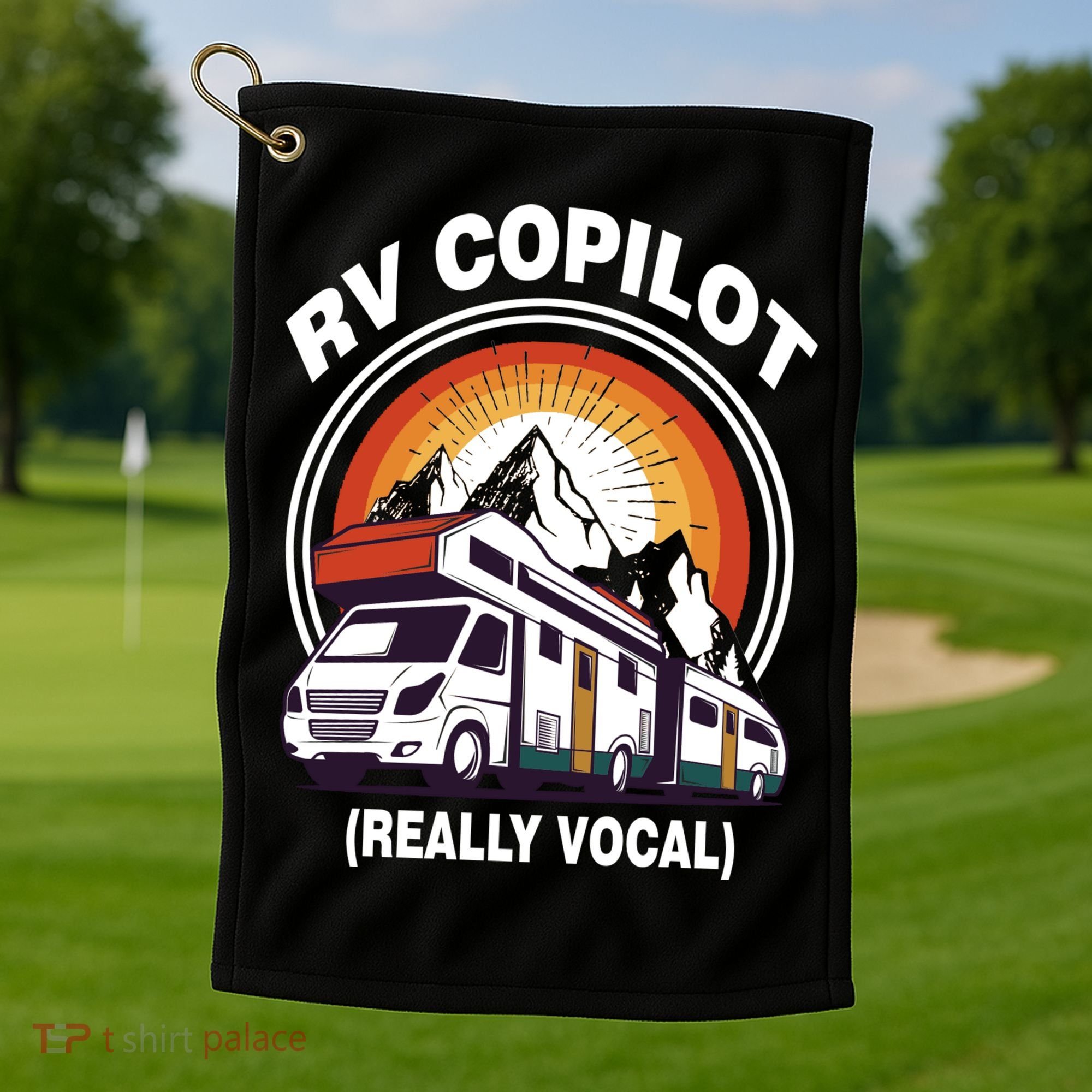 RV Copilot Golf Towel