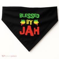 Rasta Clothing Reggae Lion Dreadlocks USA-Made Doggie Bandana thumb 0