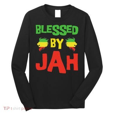 Rasta Clothing Reggae Lion Dreadlocks Long Sleeve Shirt