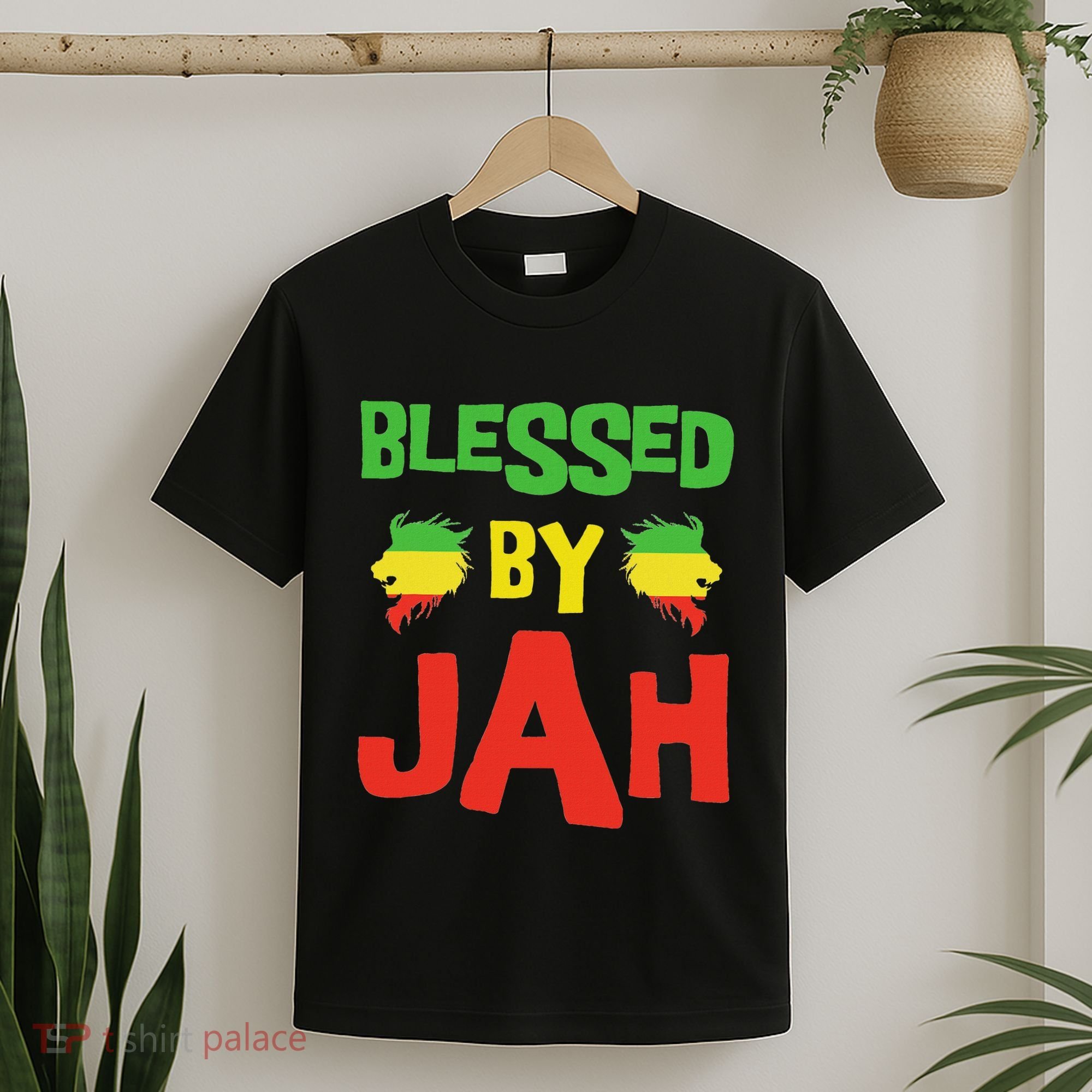 Rasta Clothing Reggae Lion Dreadlocks T-Shirt