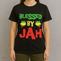 Rasta Clothing Reggae Lion Dreadlocks T-Shirt thumb 4