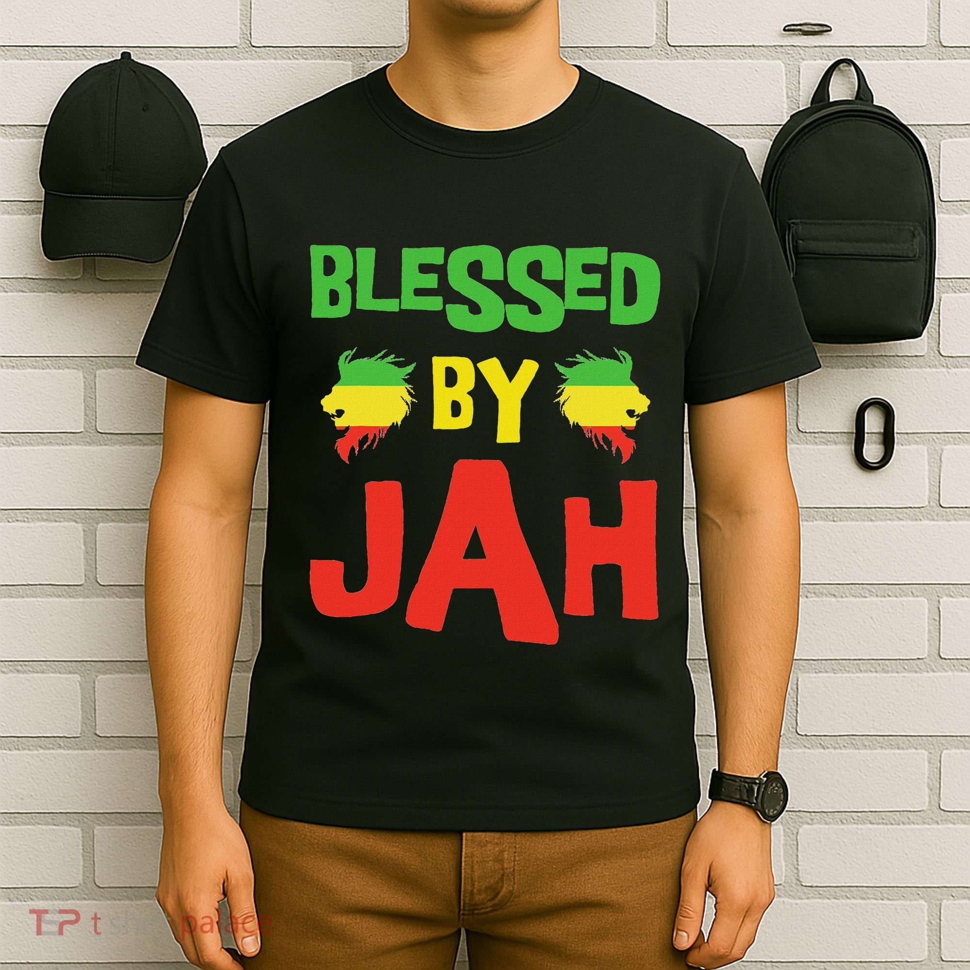 Rasta Clothing Reggae Lion Dreadlocks T-Shirt