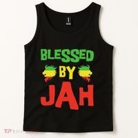 Rasta Clothing Reggae Lion Dreadlocks Tank Top thumb 2