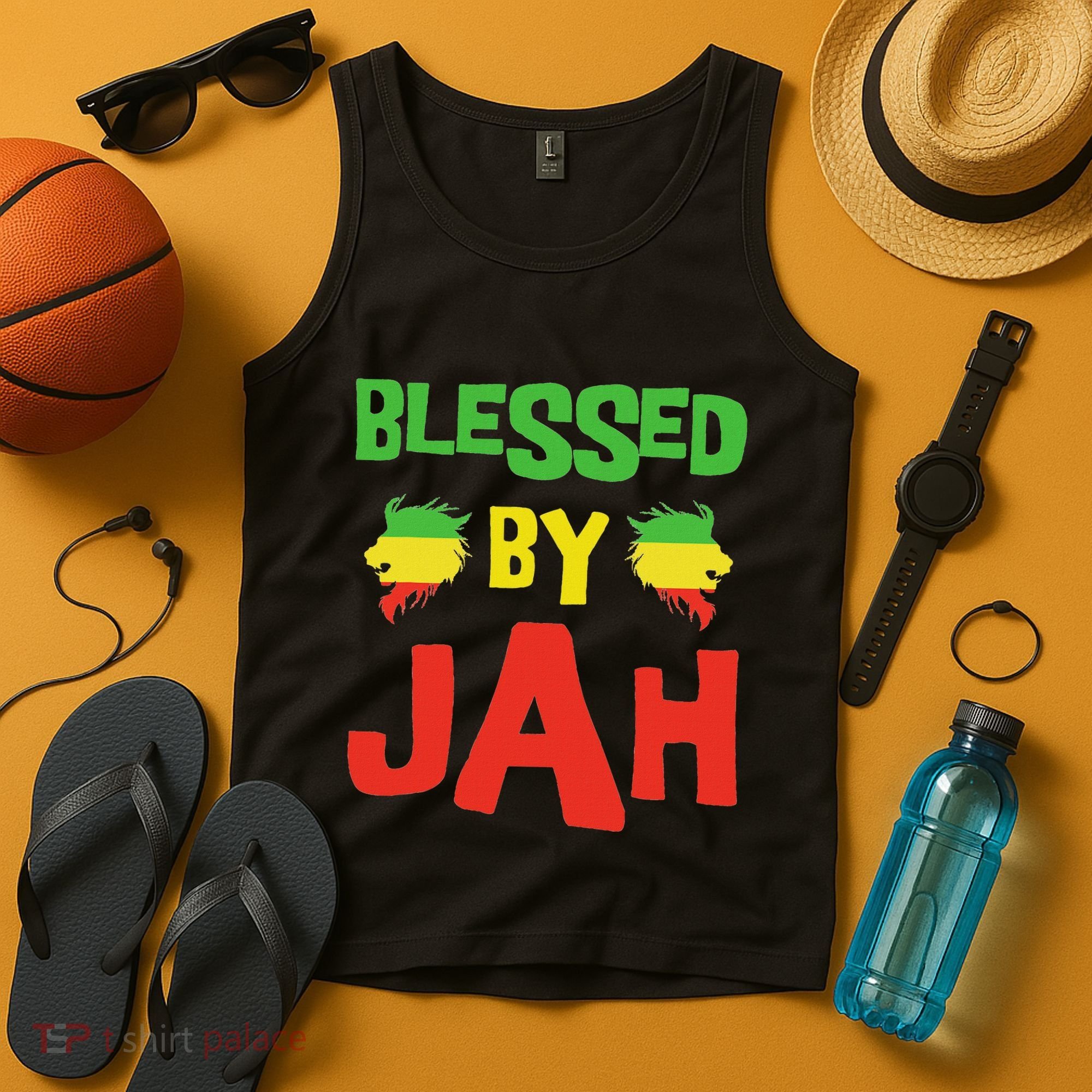Rasta Clothing Reggae Lion Dreadlocks Tank Top