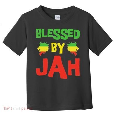 Rasta Clothing Reggae Lion Dreadlocks Toddler T-Shirt