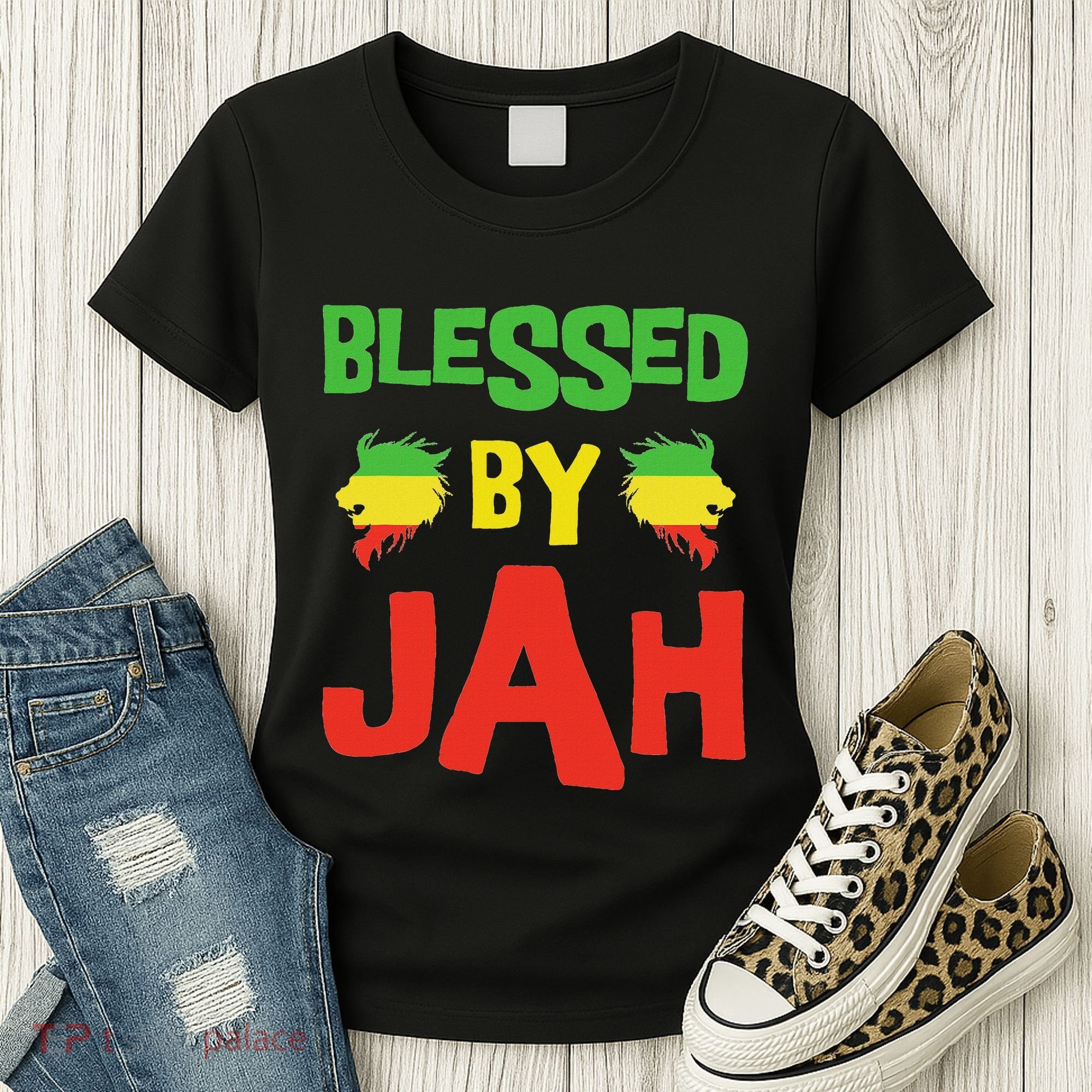 Rasta Clothing Reggae Lion Dreadlocks Women's T-Shirt