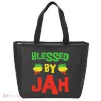Rasta Clothing Reggae Lion Dreadlocks Tote Bag thumb 0