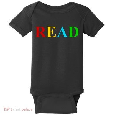 Read Colorful Rainbow Baby Bodysuit