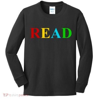 Read Colorful Rainbow Kids Long Sleeve Shirt