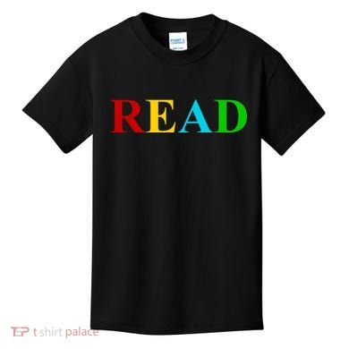Read Colorful Rainbow Kids T-Shirt