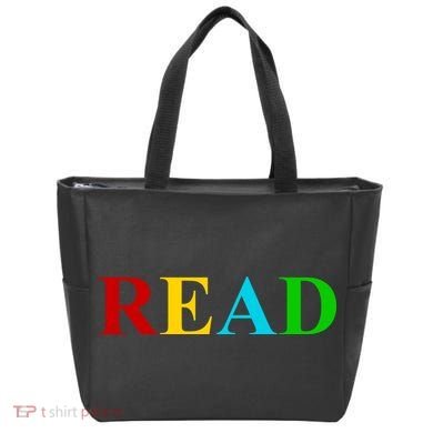 Read Colorful Rainbow Tote Bag