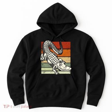 Retro Crocodile Hoodie