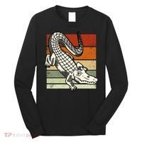 Retro Crocodile Long Sleeve Shirt thumb 0