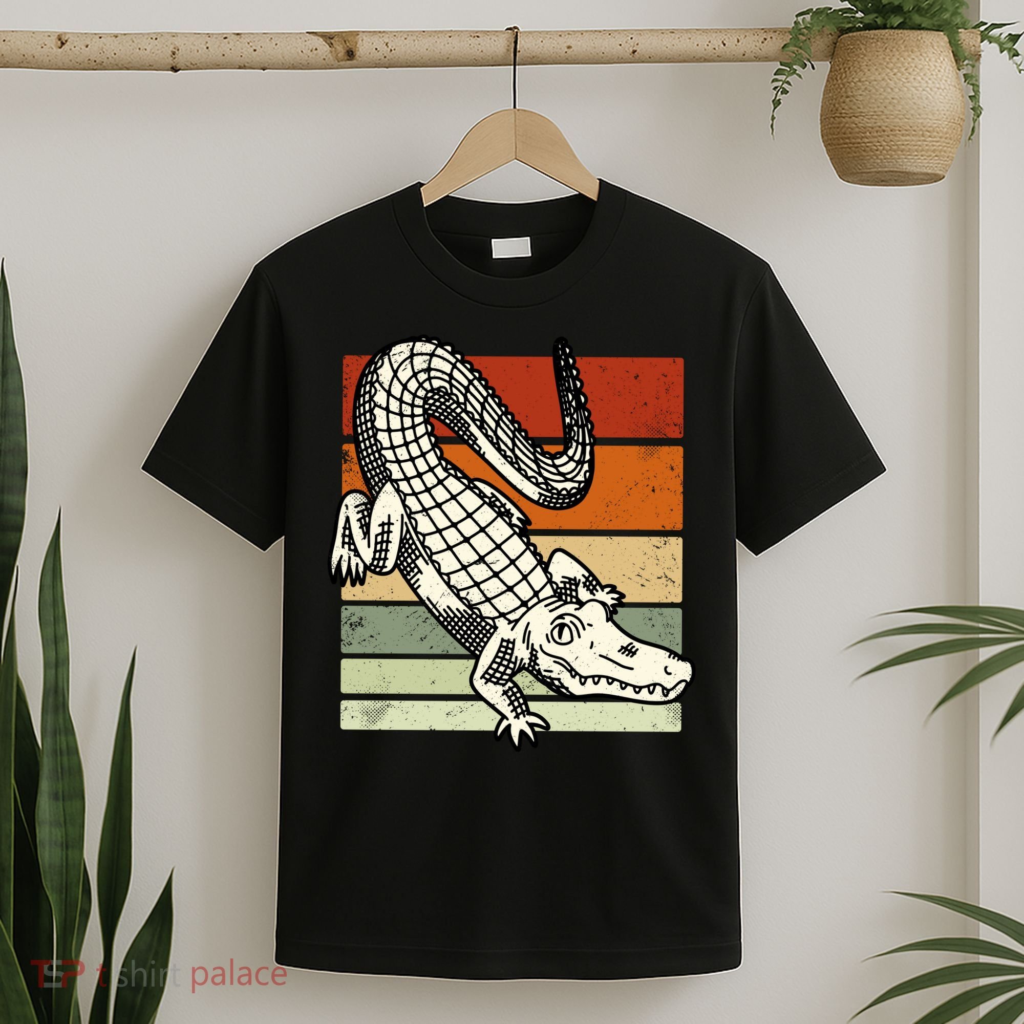 Retro Crocodile T-Shirt
