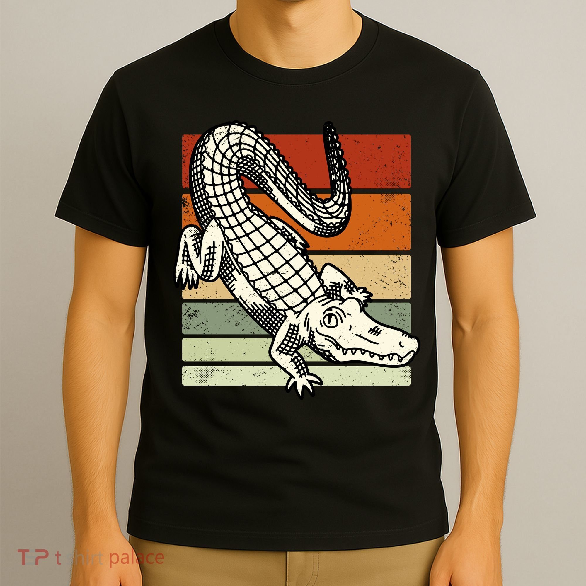 Retro Crocodile T-Shirt