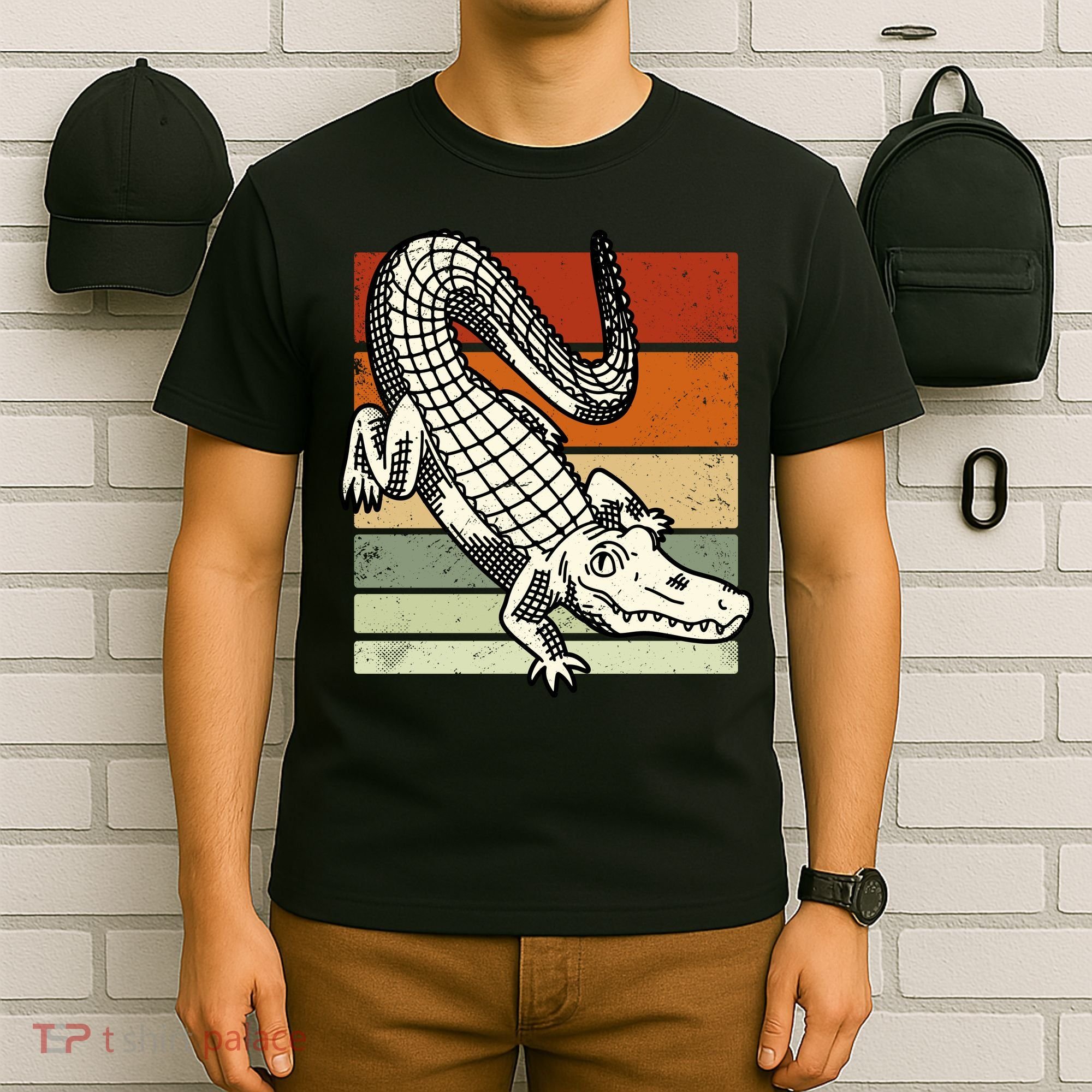 Retro Crocodile T-Shirt