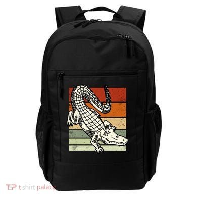 Retro Crocodile Backpack
