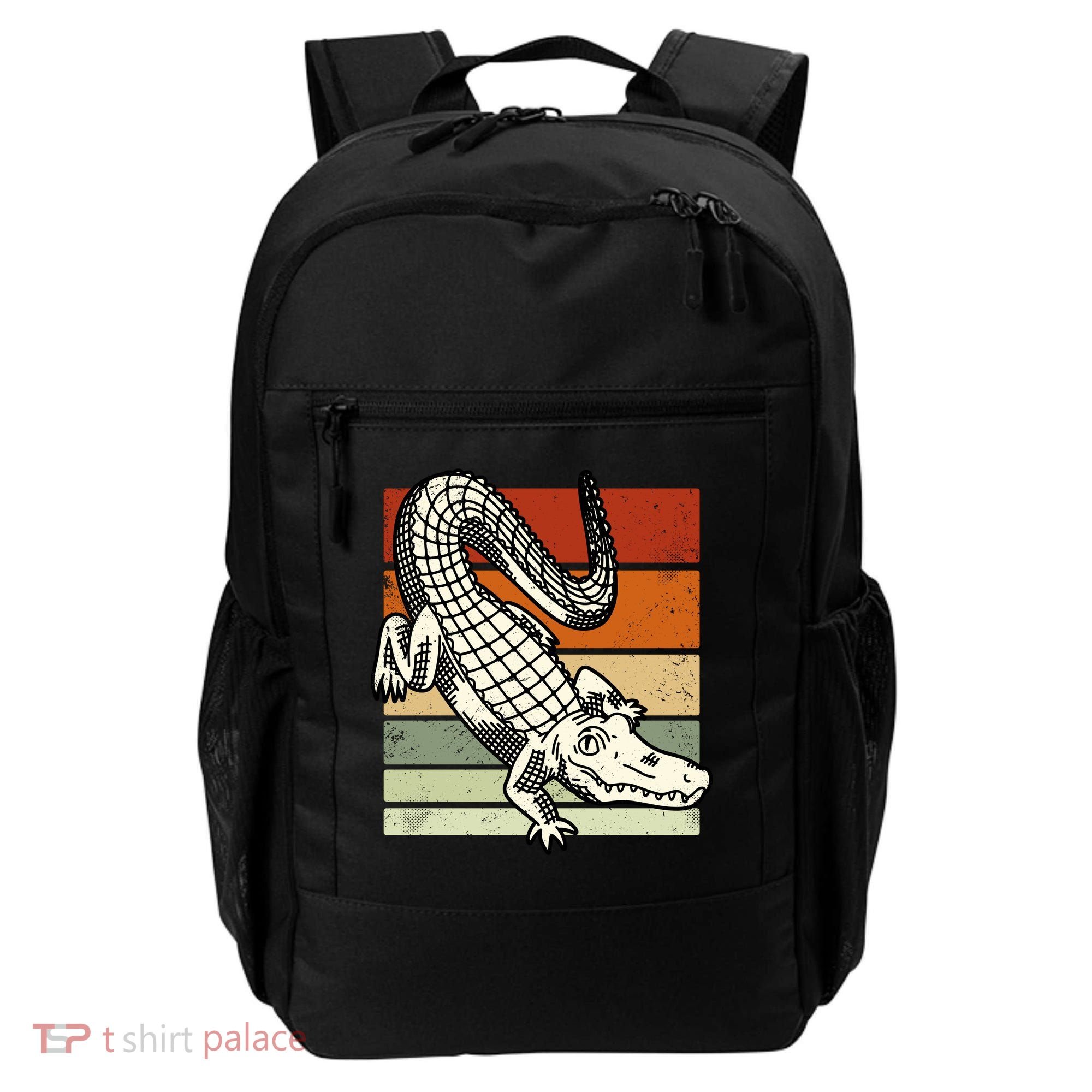 Retro Crocodile Backpack