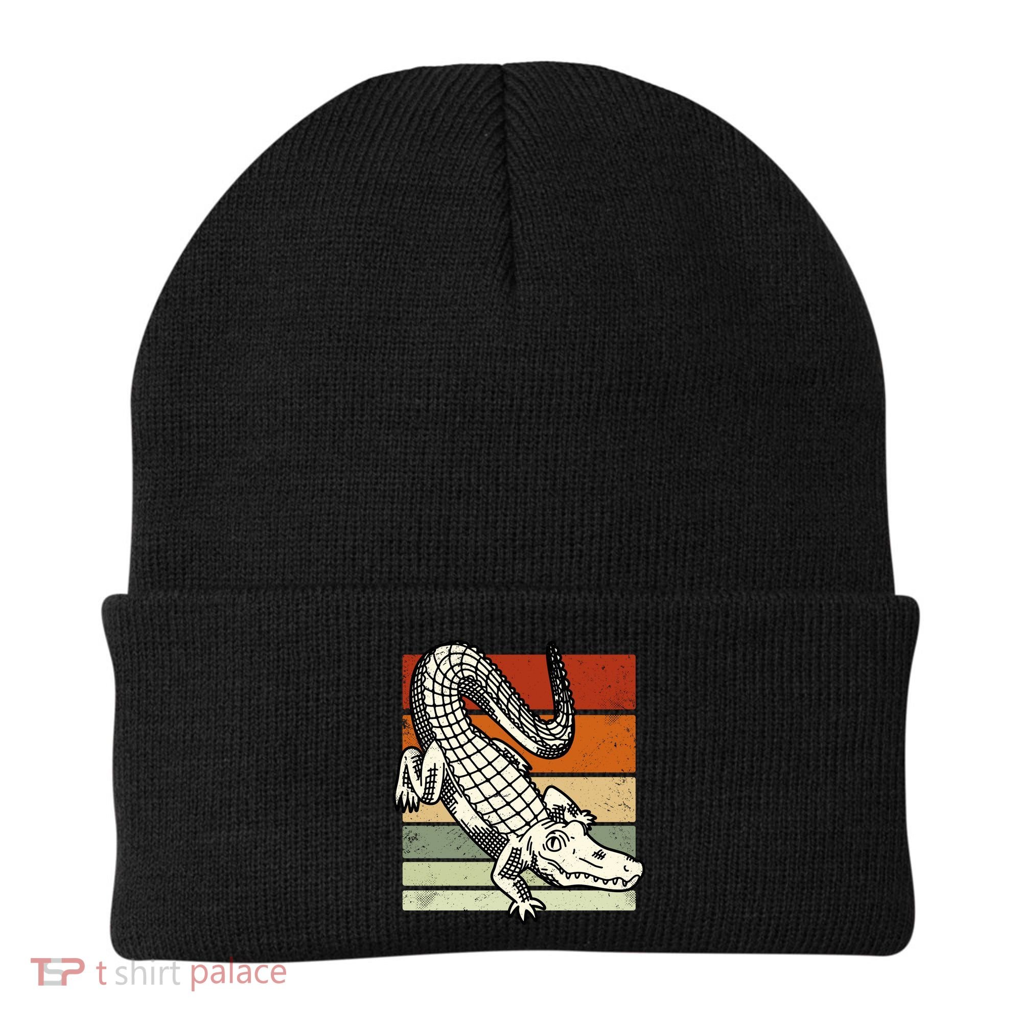 Retro Crocodile Beanie