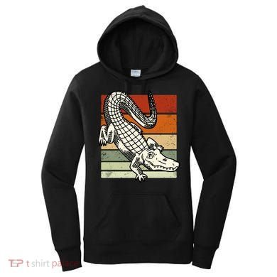 Retro Crocodile Women's Hoodie