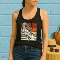 Retro Crocodile Women's Tank Top thumb 2