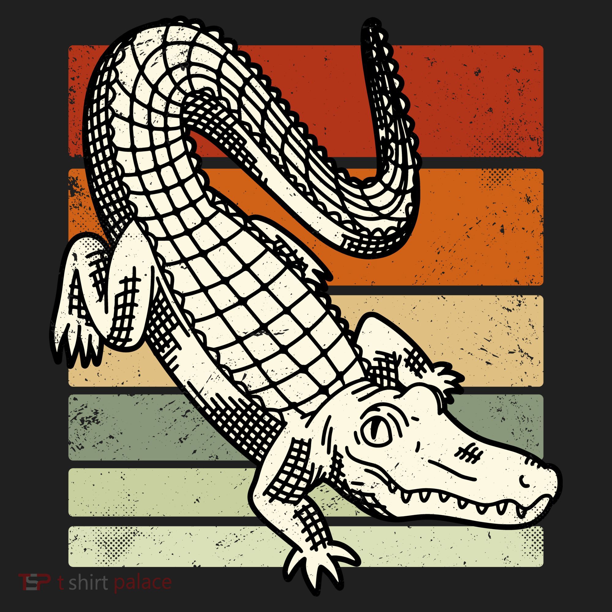Retro Crocodile Hat