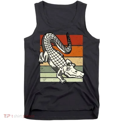 Retro Crocodile Tank Top