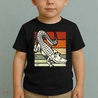 Retro Crocodile Toddler T-Shirt thumb 2