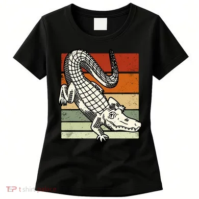 Retro Crocodile Women's T-Shirt