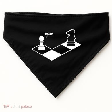 Retro Chess USA-Made Doggie Bandana