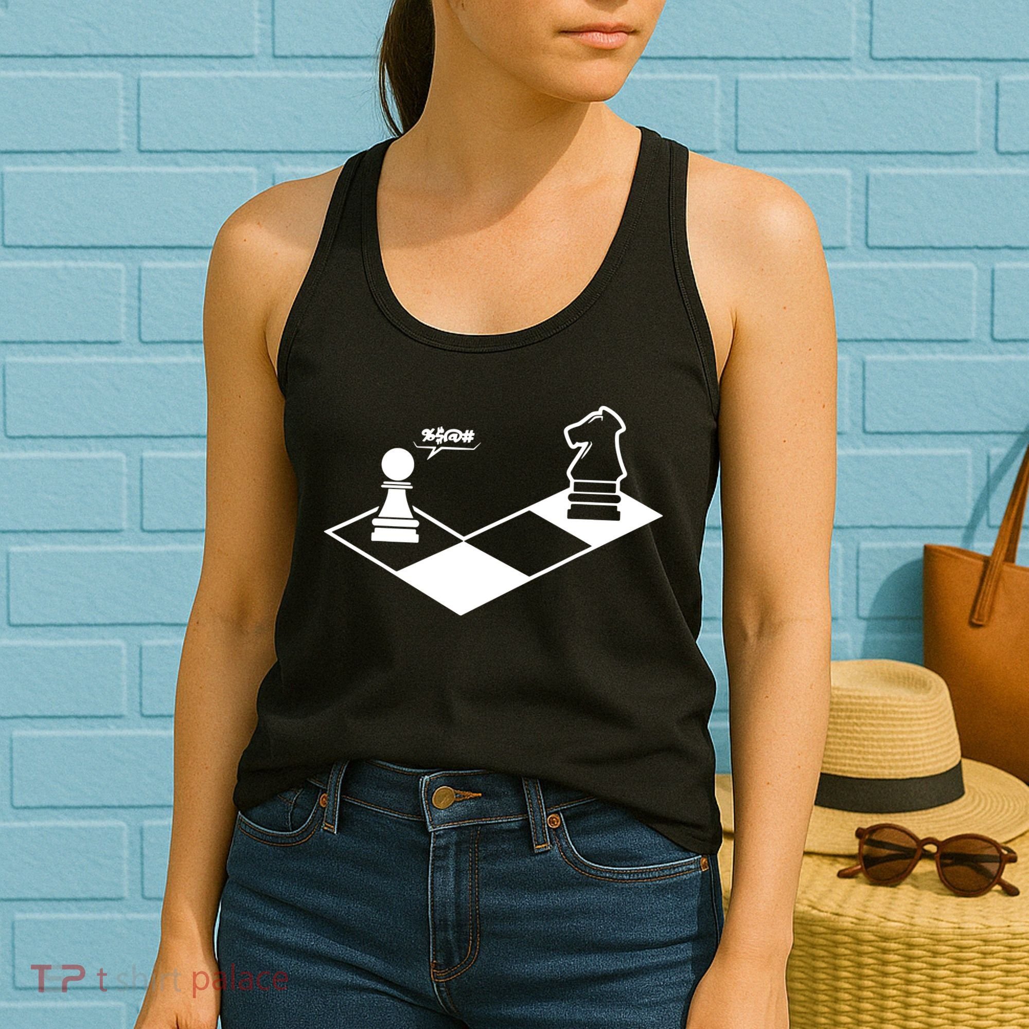 Retro Chess Women's Tank Top