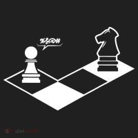 Retro Chess Golf Towel thumb 3