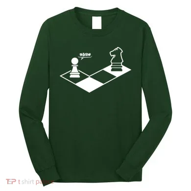 Retro Chess Long Sleeve Shirt