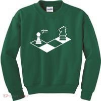 Retro Chess Kids Sweatshirt thumb 0