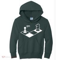 Retro Chess Kids Hoodie thumb 0