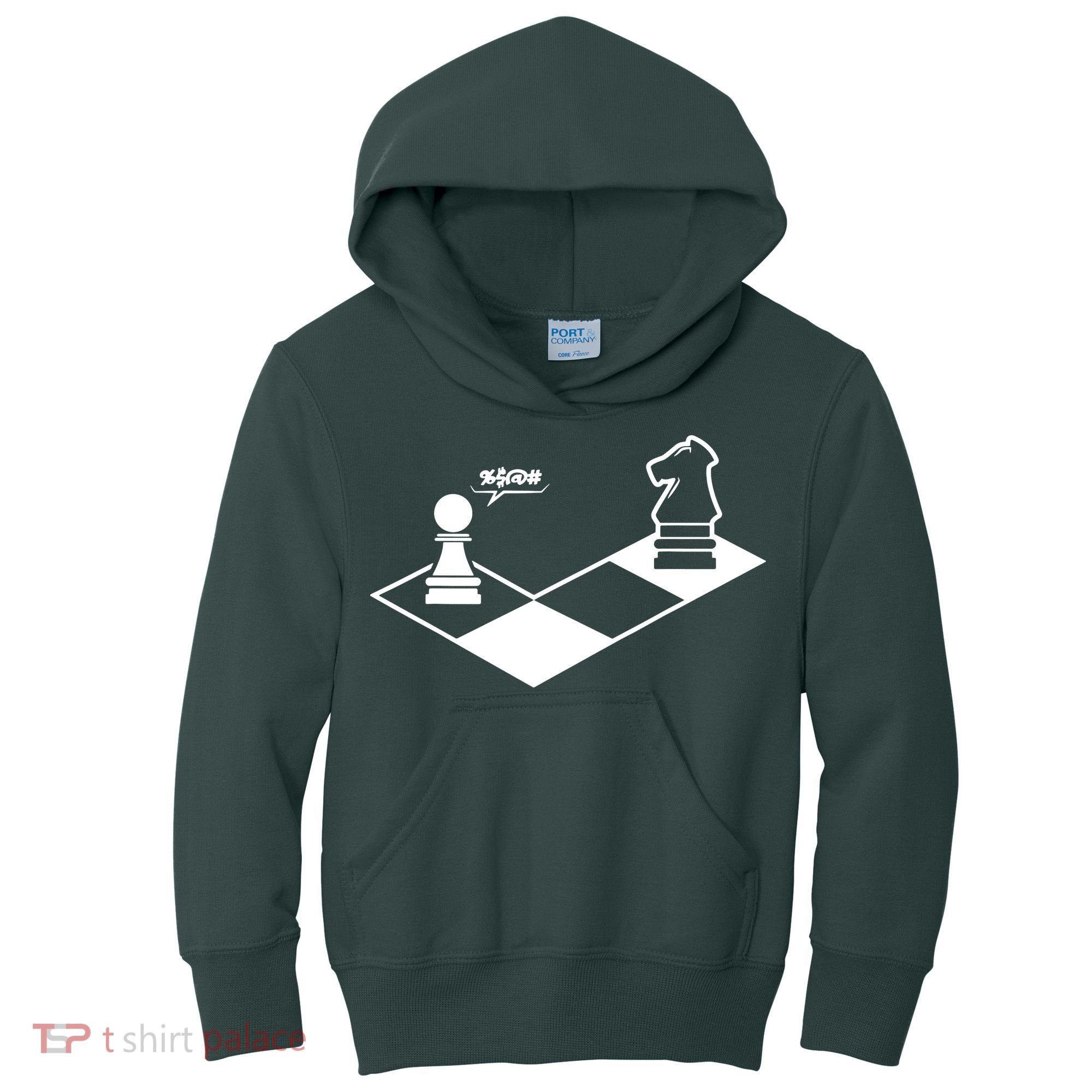 Retro Chess Kids Hoodie