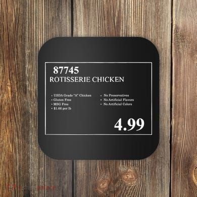 Rotisserie Chicken Coaster