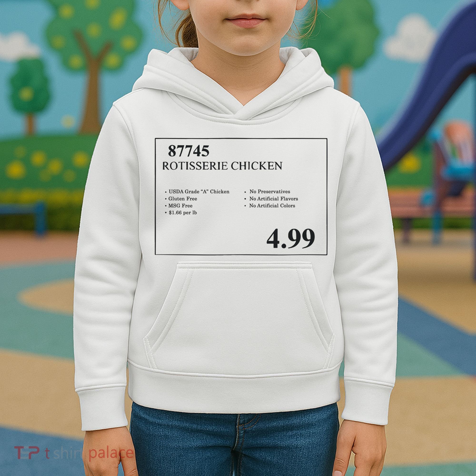 Rotisserie Chicken Kids Hoodie