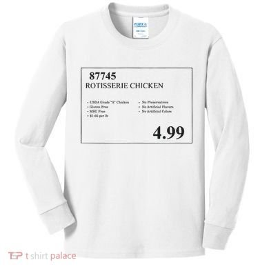 Rotisserie Chicken Kids Long Sleeve Shirt