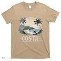 Retro Costa Rica Landscape Vintage Souvenir T-Shirt thumb 0
