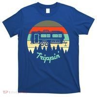 Rv Camper Road Trip Travel Trippin' Cool Gift T-Shirt thumb 0