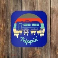 Rv Camper Road Trip Travel Trippin' Cool Gift Coaster thumb 0
