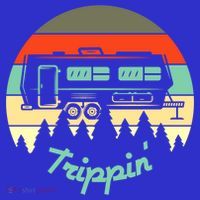 Rv Camper Road Trip Travel Trippin' Cool Gift Kids Sweatshirt thumb 2