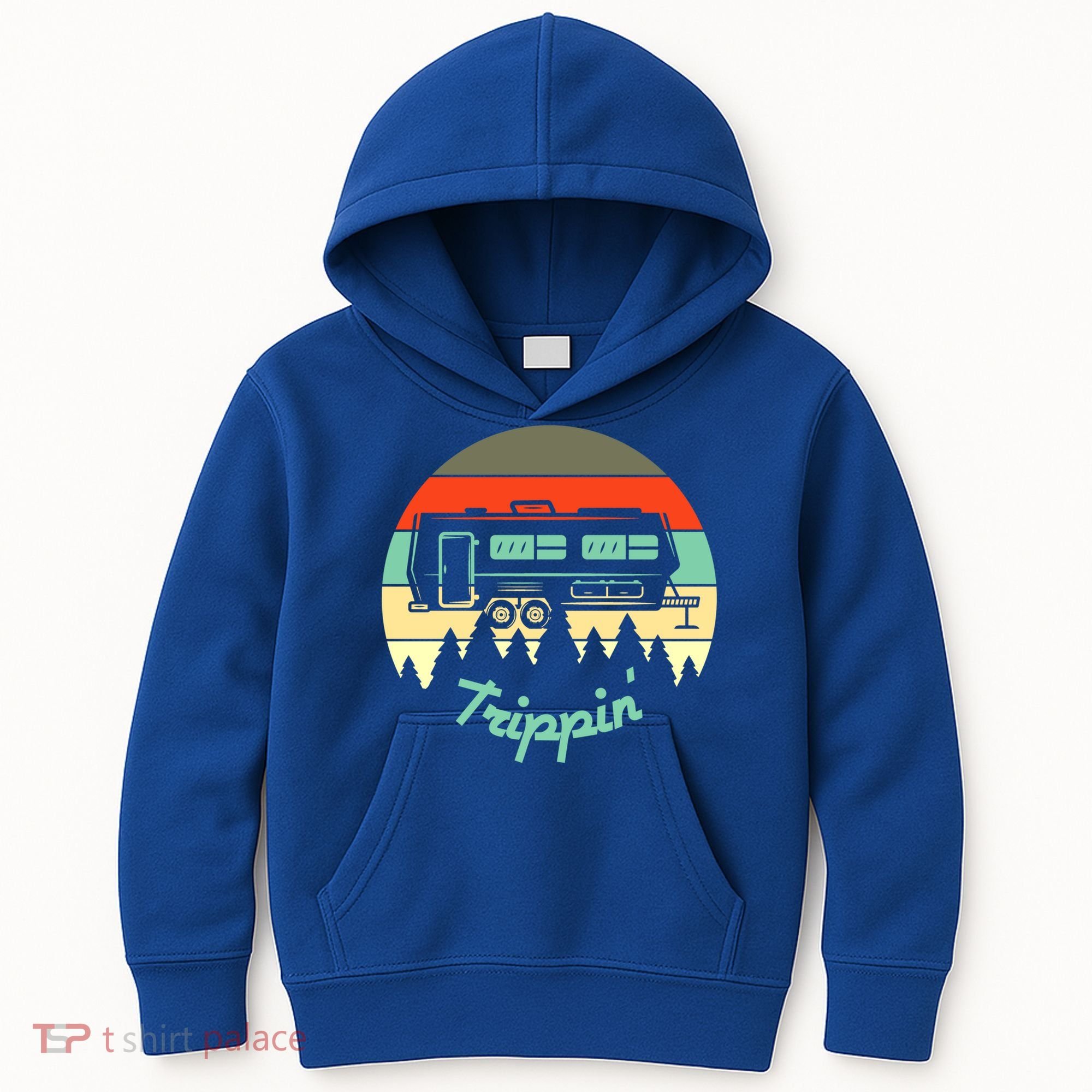 Rv Camper Road Trip Travel Trippin' Cool Gift Kids Hoodie