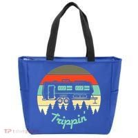 Rv Camper Road Trip Travel Trippin' Cool Gift Tote Bag thumb 0