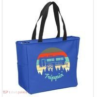 Rv Camper Road Trip Travel Trippin' Cool Gift Tote Bag thumb 2