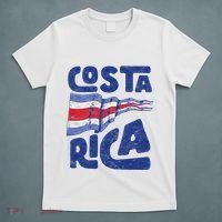 Retro Costa Rican Flag Tico Pride Vintage T-Shirt thumb 5