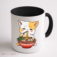 Ramen Cat Coffee Mug thumb 1
