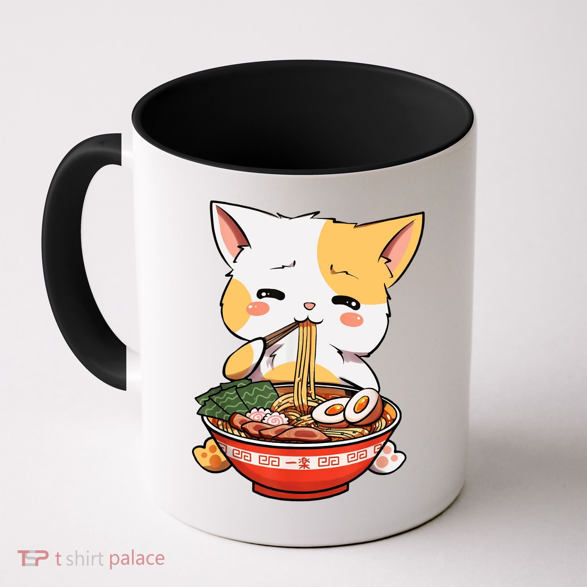 Ramen Cat Coffee Mug